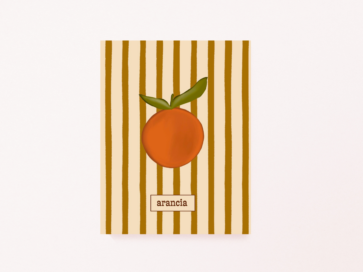 Arancia art print — additional product photo of the design