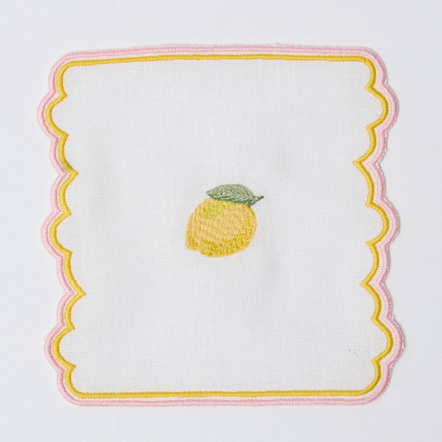 Sicilian Lemon Coasters  (Set of 4)