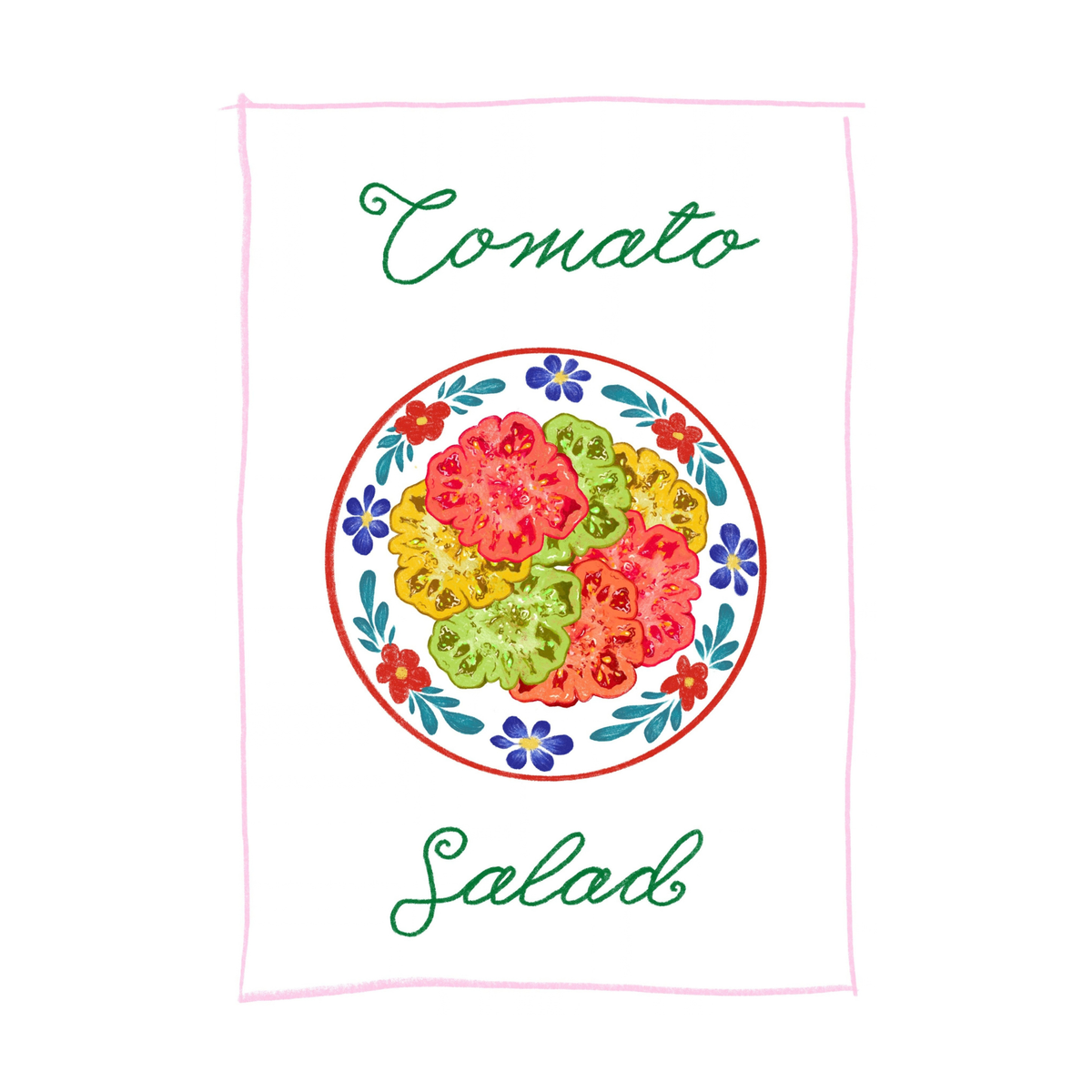 Tomato Salad Print