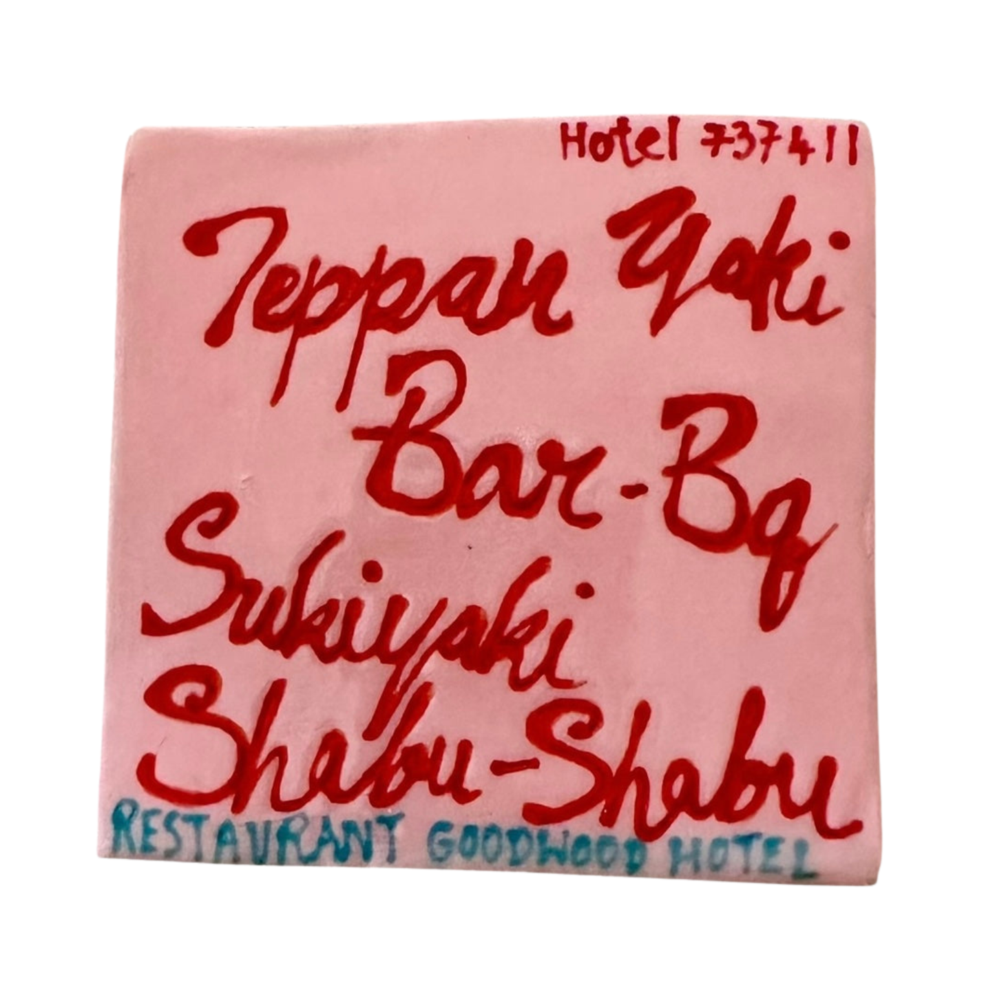 Teppan Yaki Bar Coaster