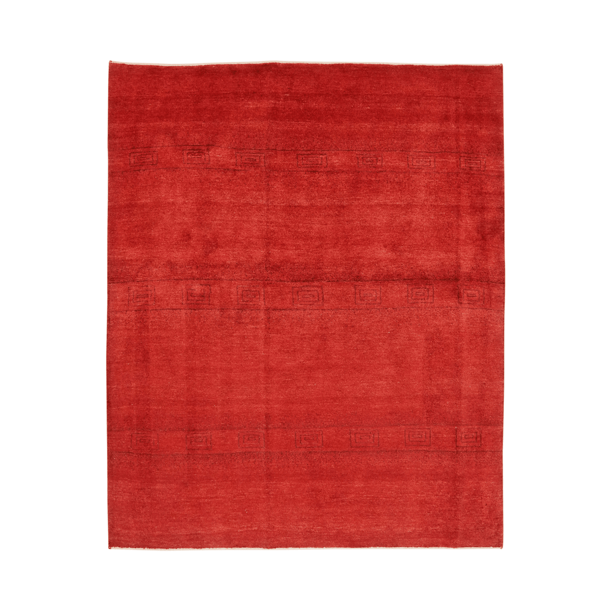 Rizbaf Hand-Knotted – Red, 189 x 155cm