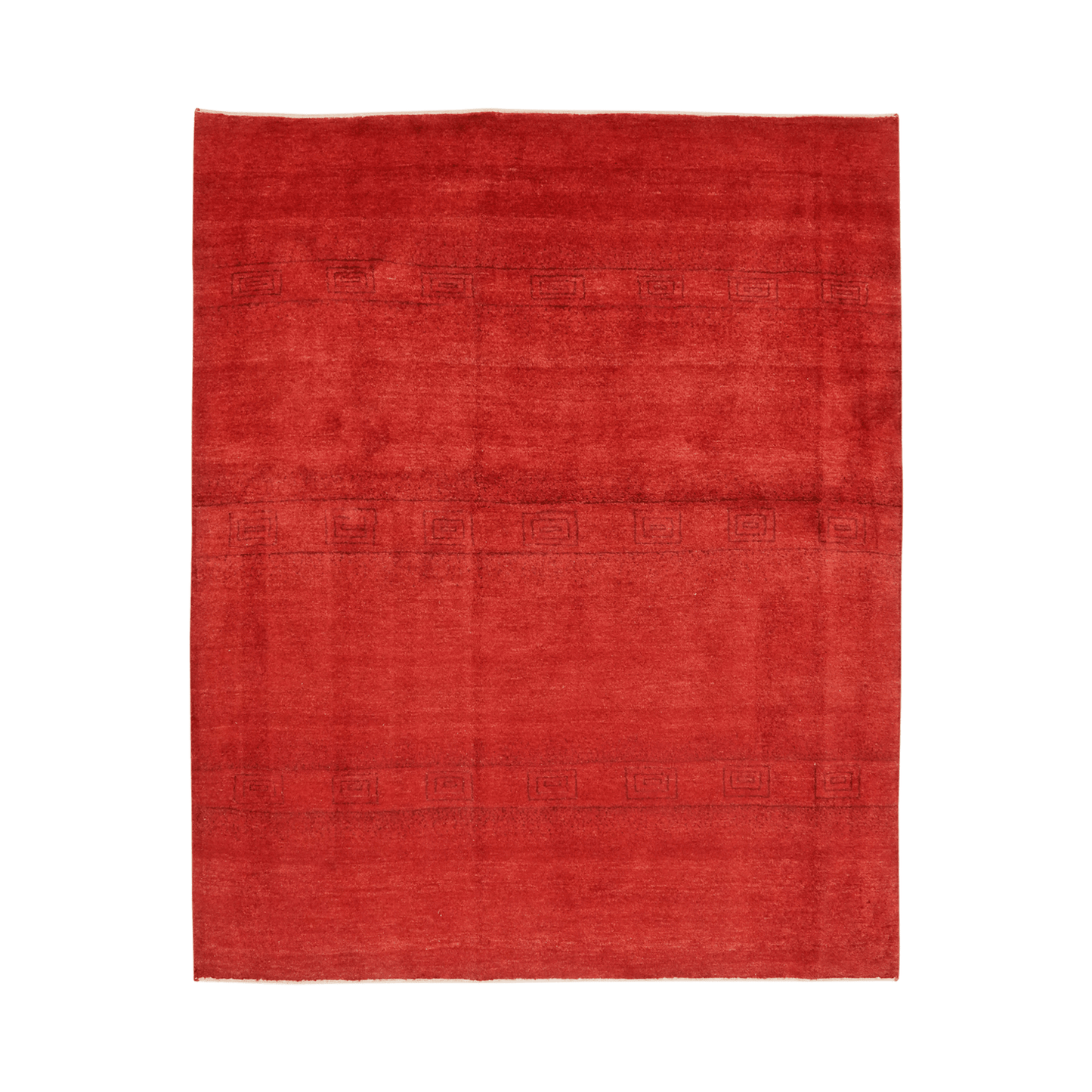 Rizbaf Hand-Knotted – Red, 189 x 155cm