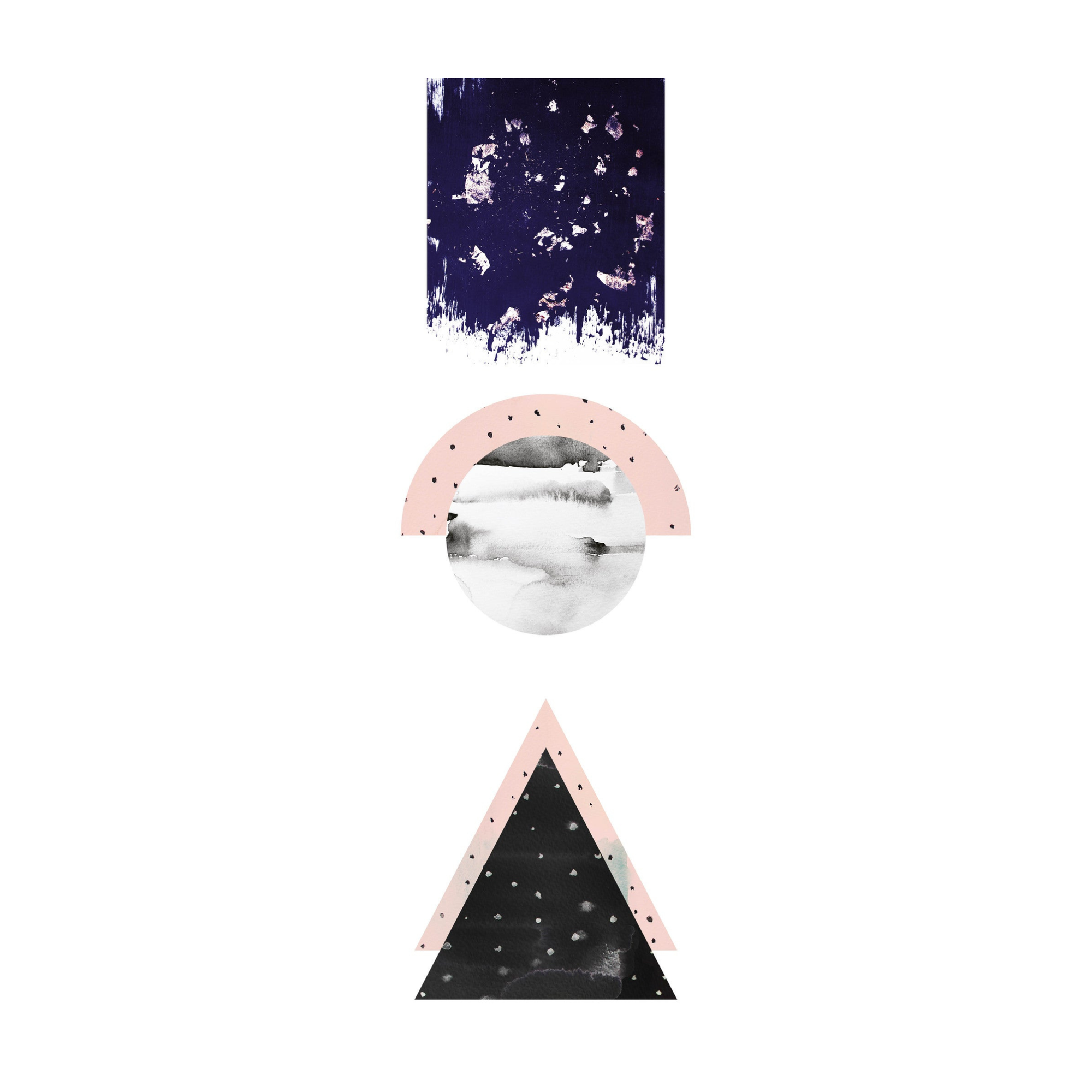 "Pyramids" Print
