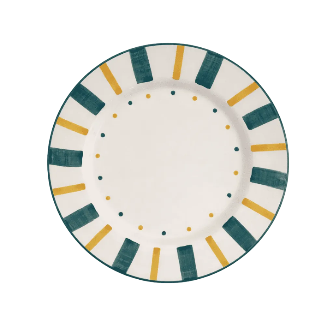 Circo Green and Yellow Dinner Plate