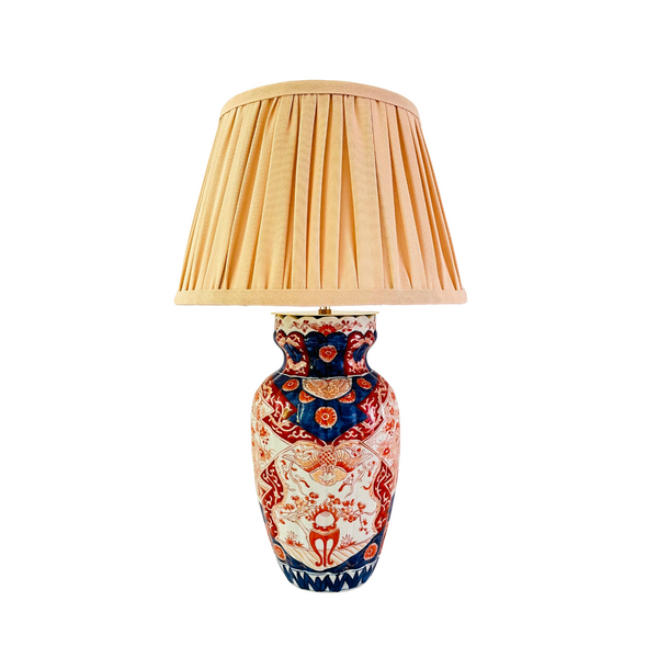 Antique Japanese Imari Lamp