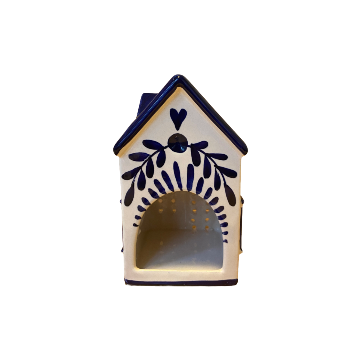 Casa Natale M Blue Candle Holder