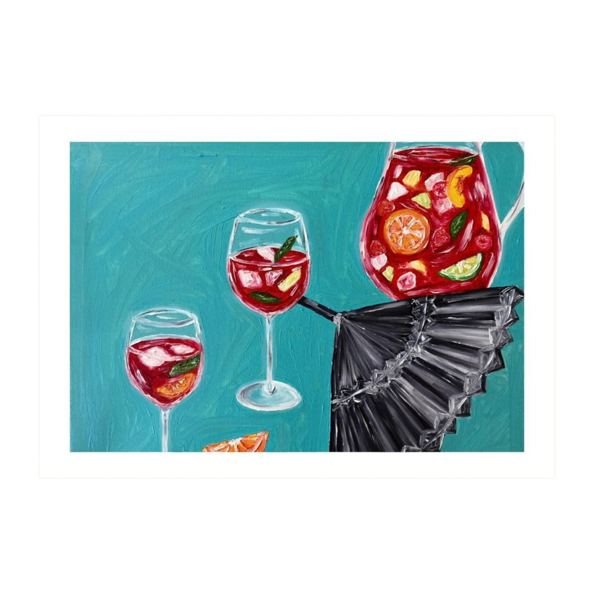 Refreshment in the Sun Fine Art Print