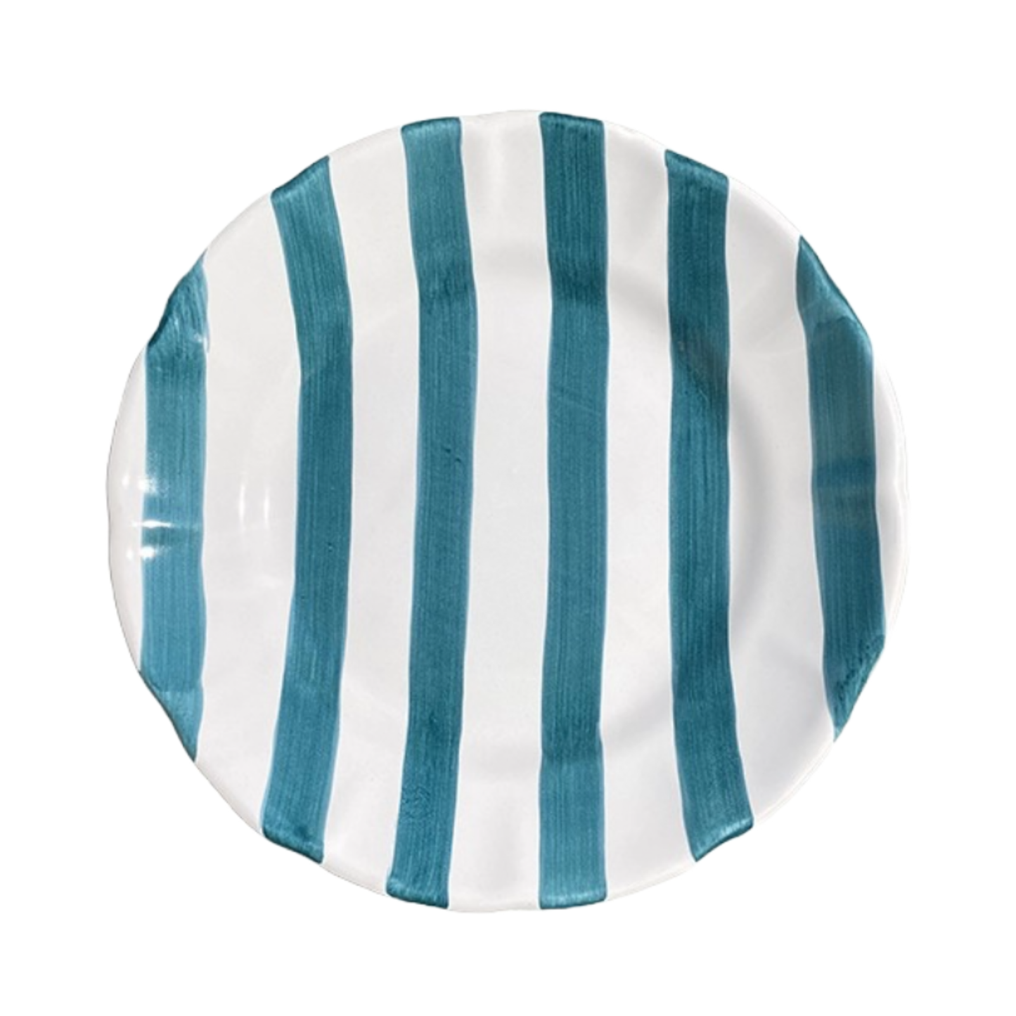 Pasta Stripe Green – Italian Handcrafted Ceramic