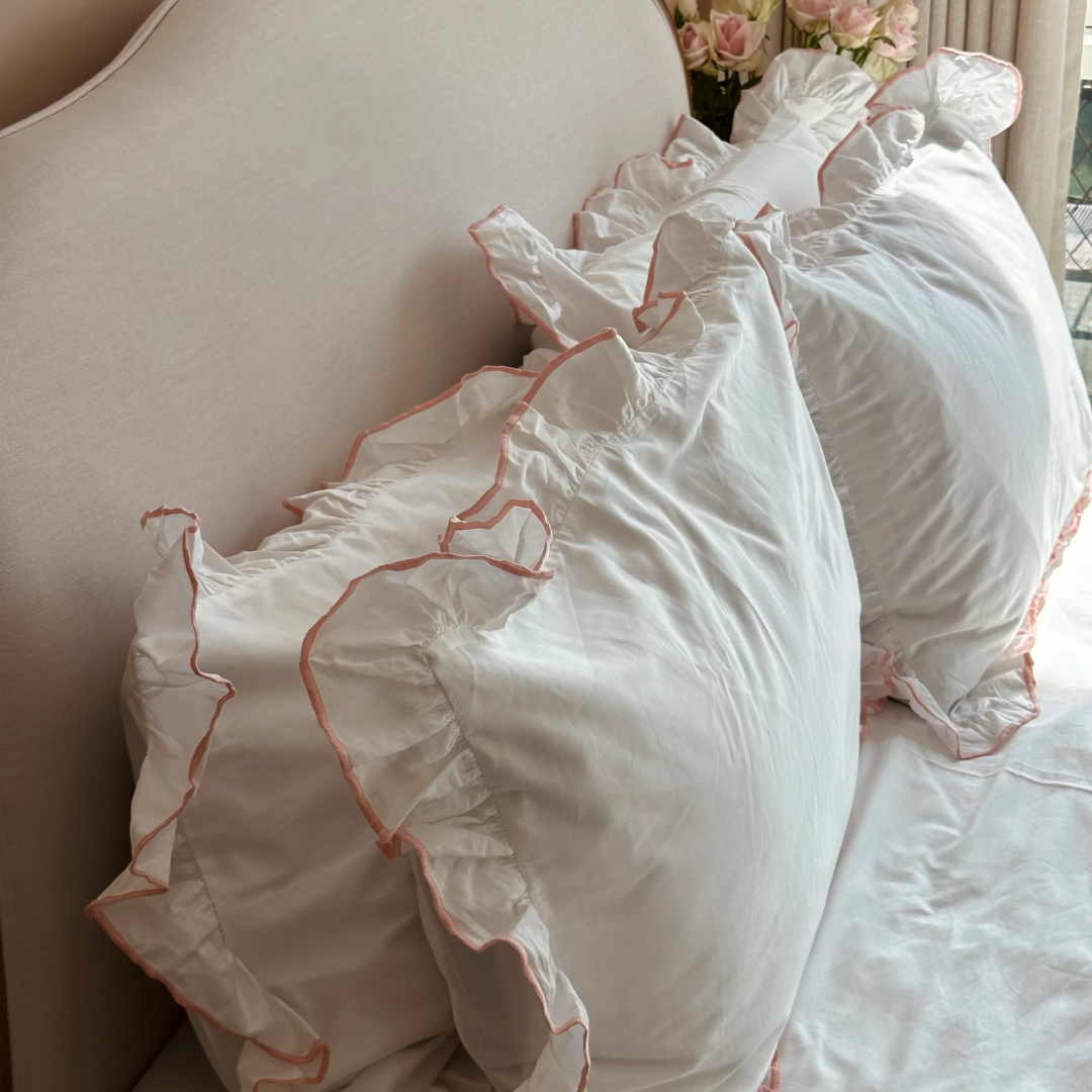 Provence Dusty Pink Bedding Bundle Set - Double