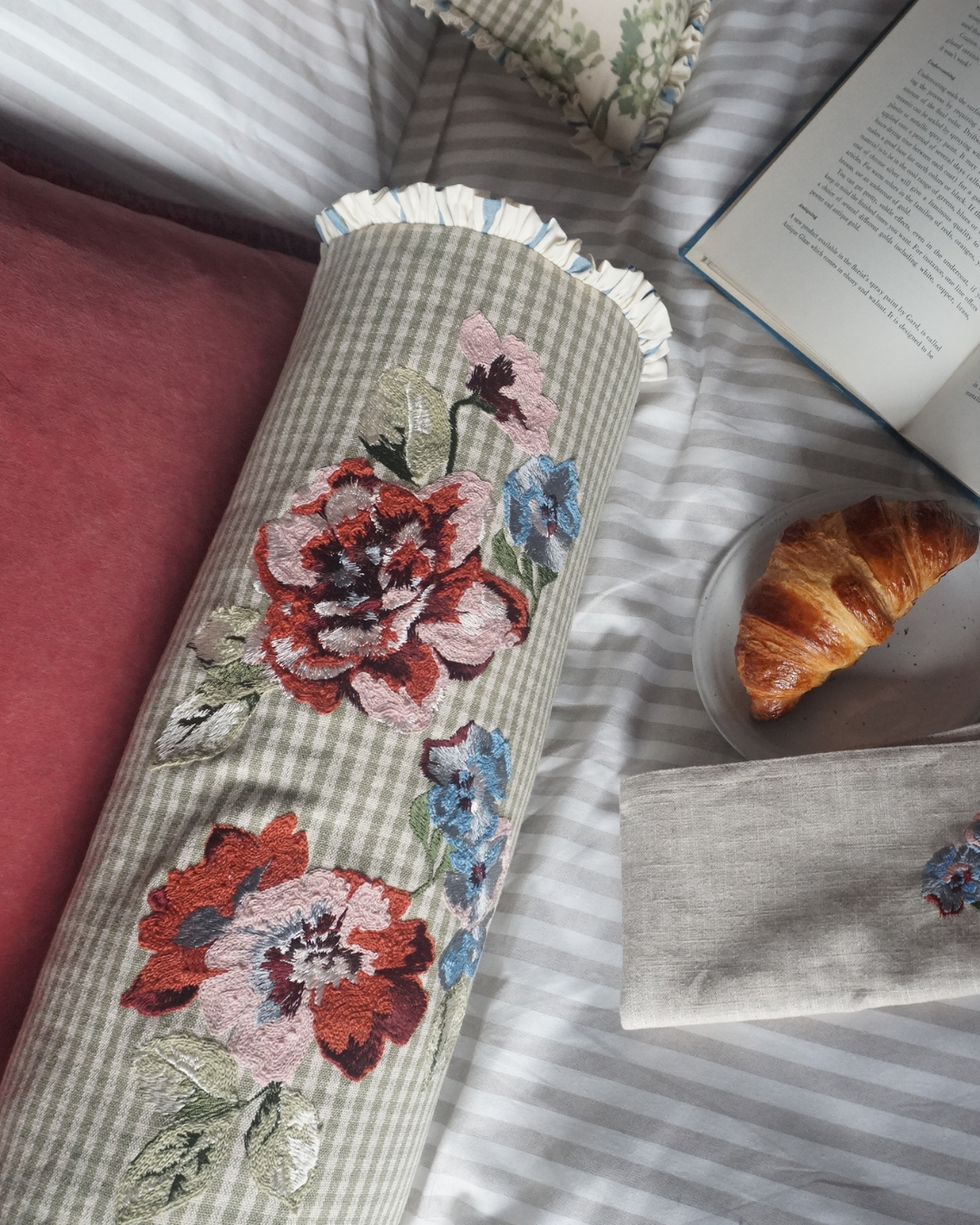 Rosa Patchwork Bolster