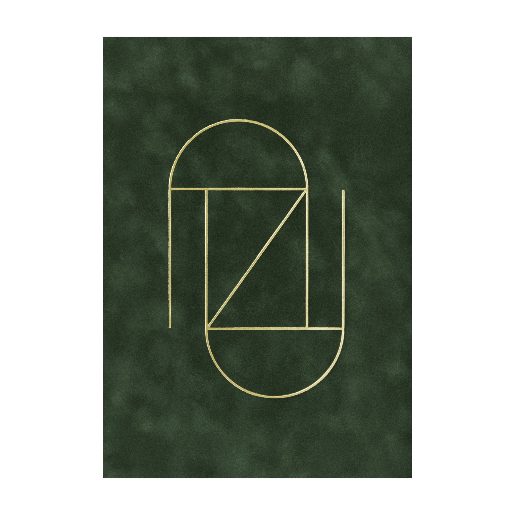 "Dusty Green Velour" Print