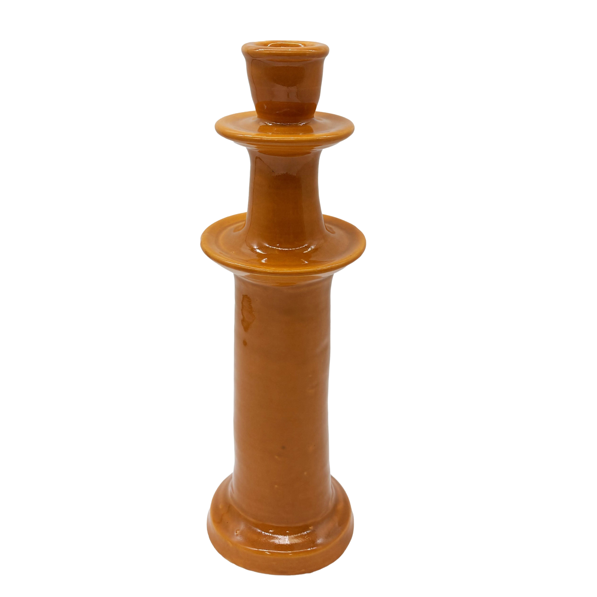 Tall Ceramic Candlestick