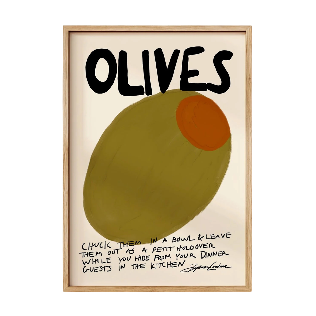 Olives Print