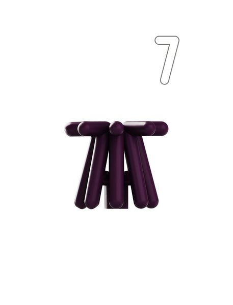 Digit Candle Holder Seven