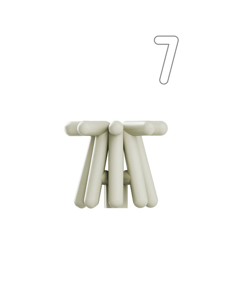 Digit Candle Holder Seven