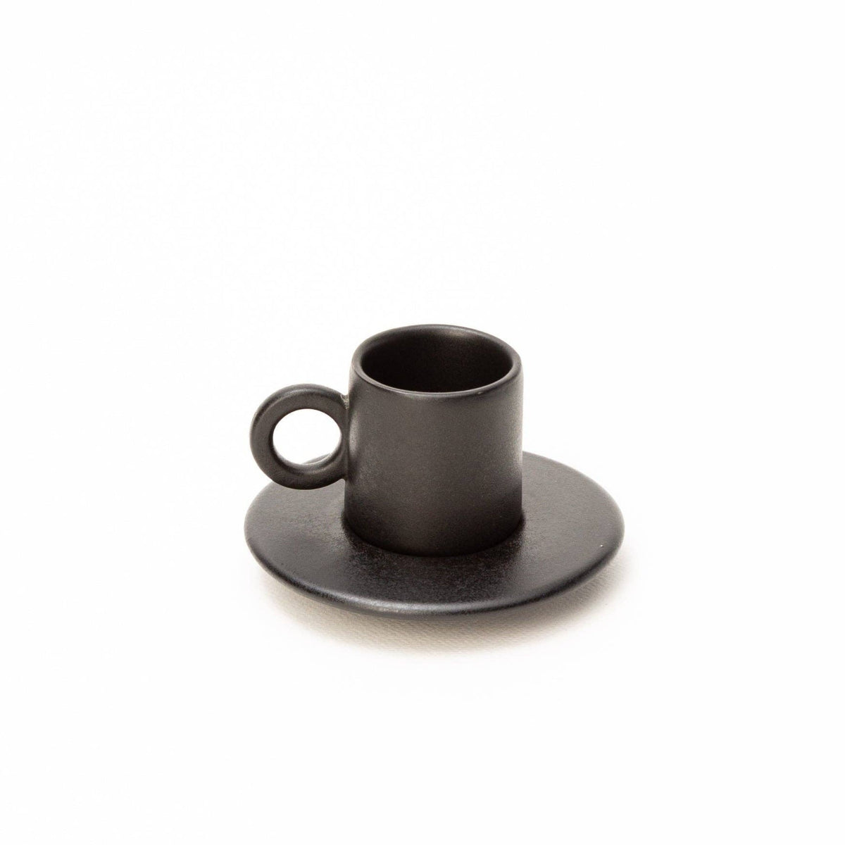 Black Lilo Espresso Cup & Saucer | Set of 2