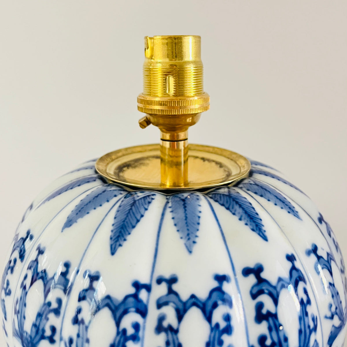 Antique Mini Pumpkin Lamp