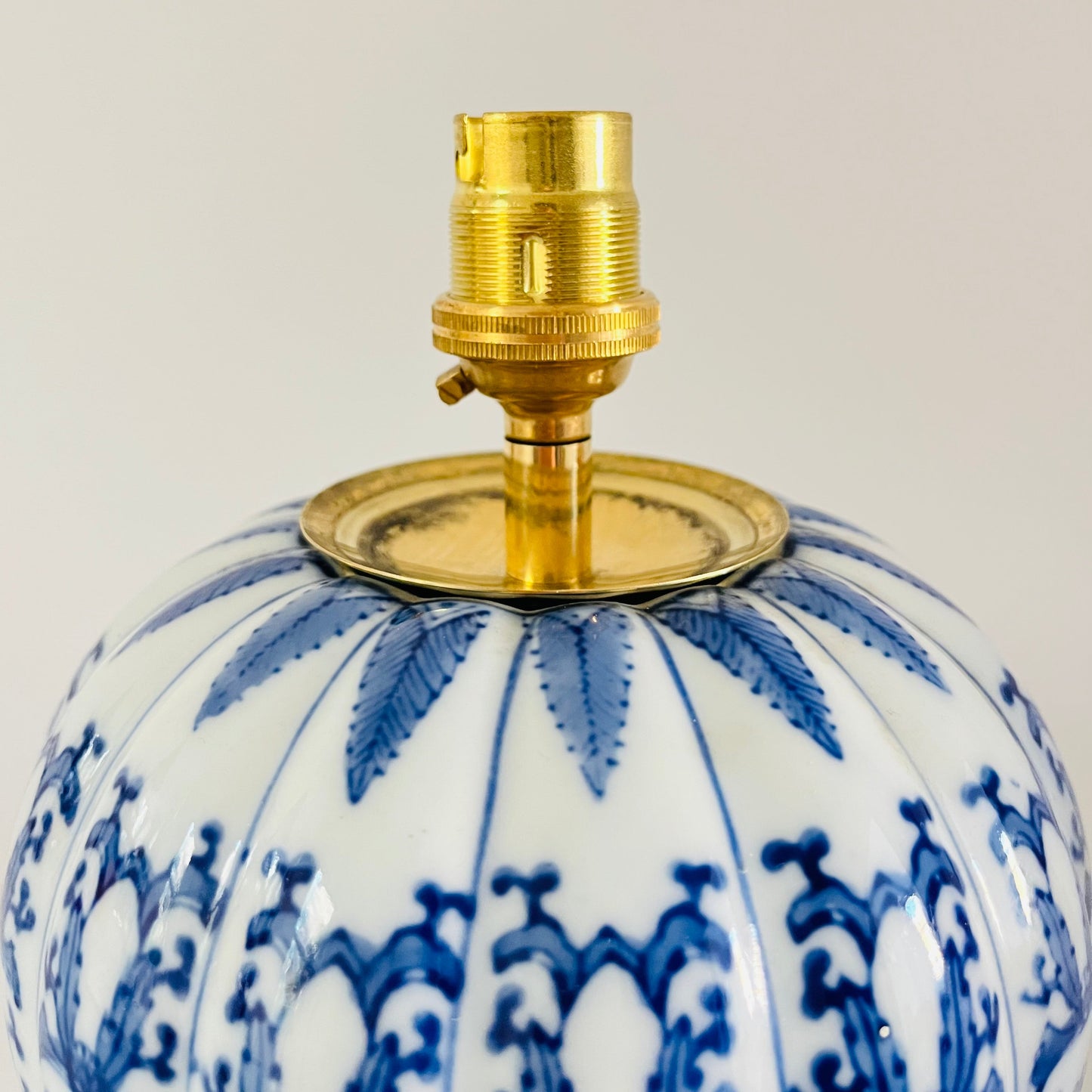 Antique Mini Pumpkin Lamp