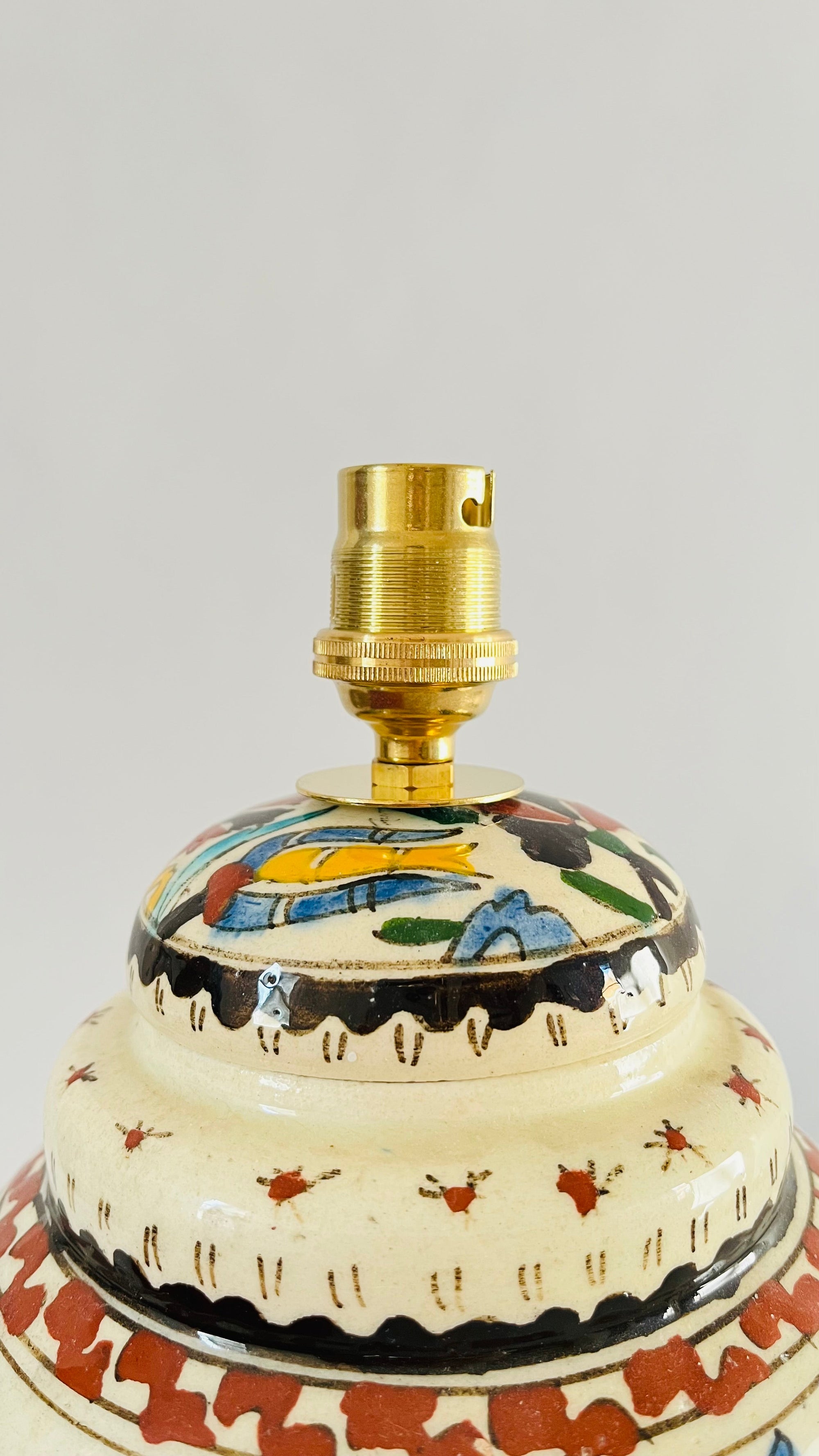 Antique Turkish Jar Lamp