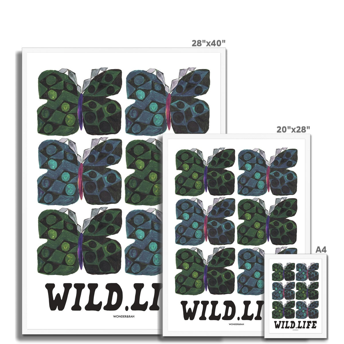 Wild Life Butterfly Print