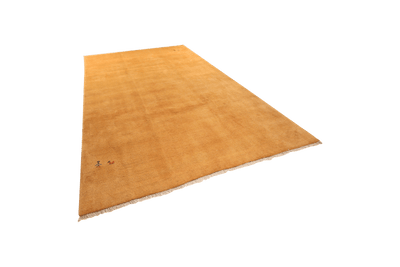 Gabbeh — Hand-knotted, 239x337 cm, Yellow, 100% Virgin Wool | View 5