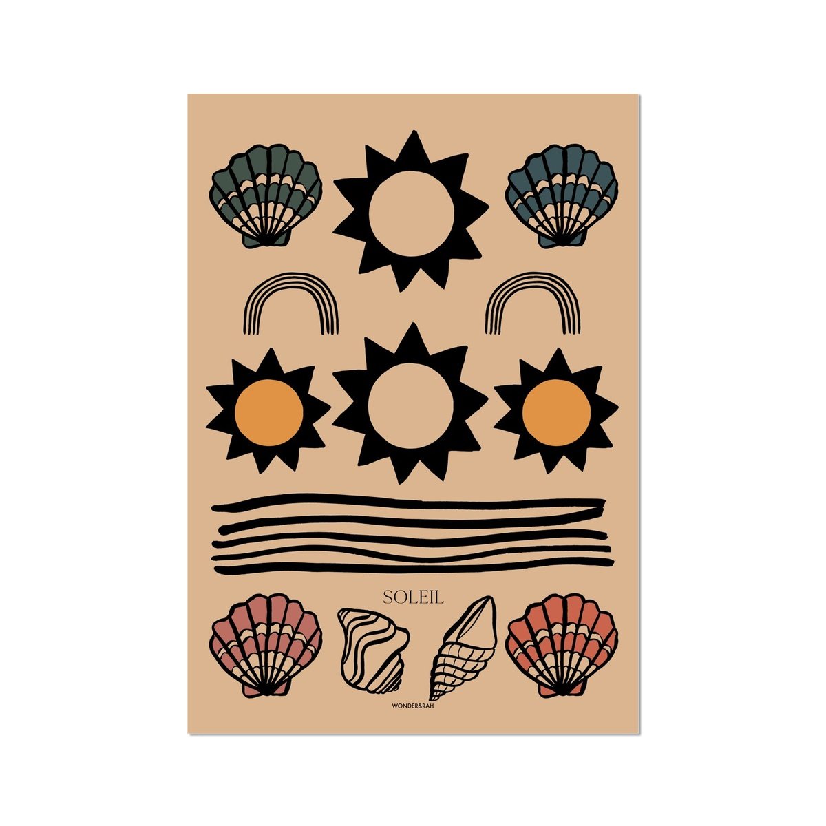 Soleil Tapestry Print