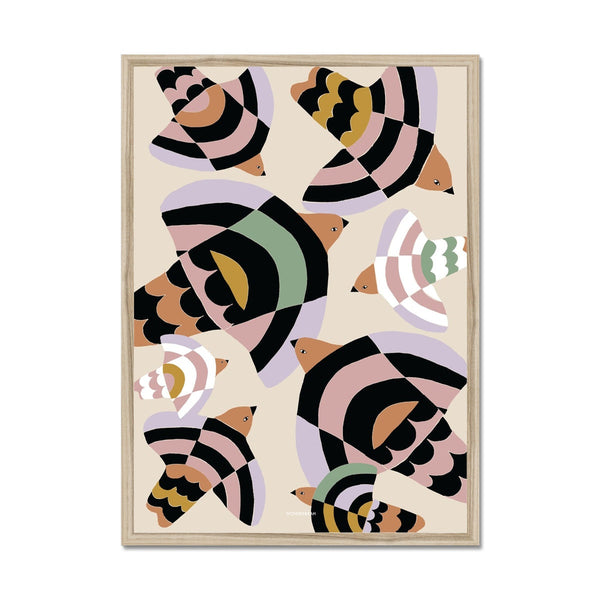 Spring Flock Children's Print