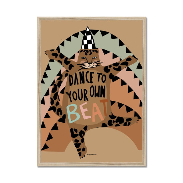 Dancing Leopard Children's Print