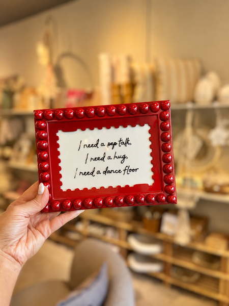 Crimson Bobbin Frame