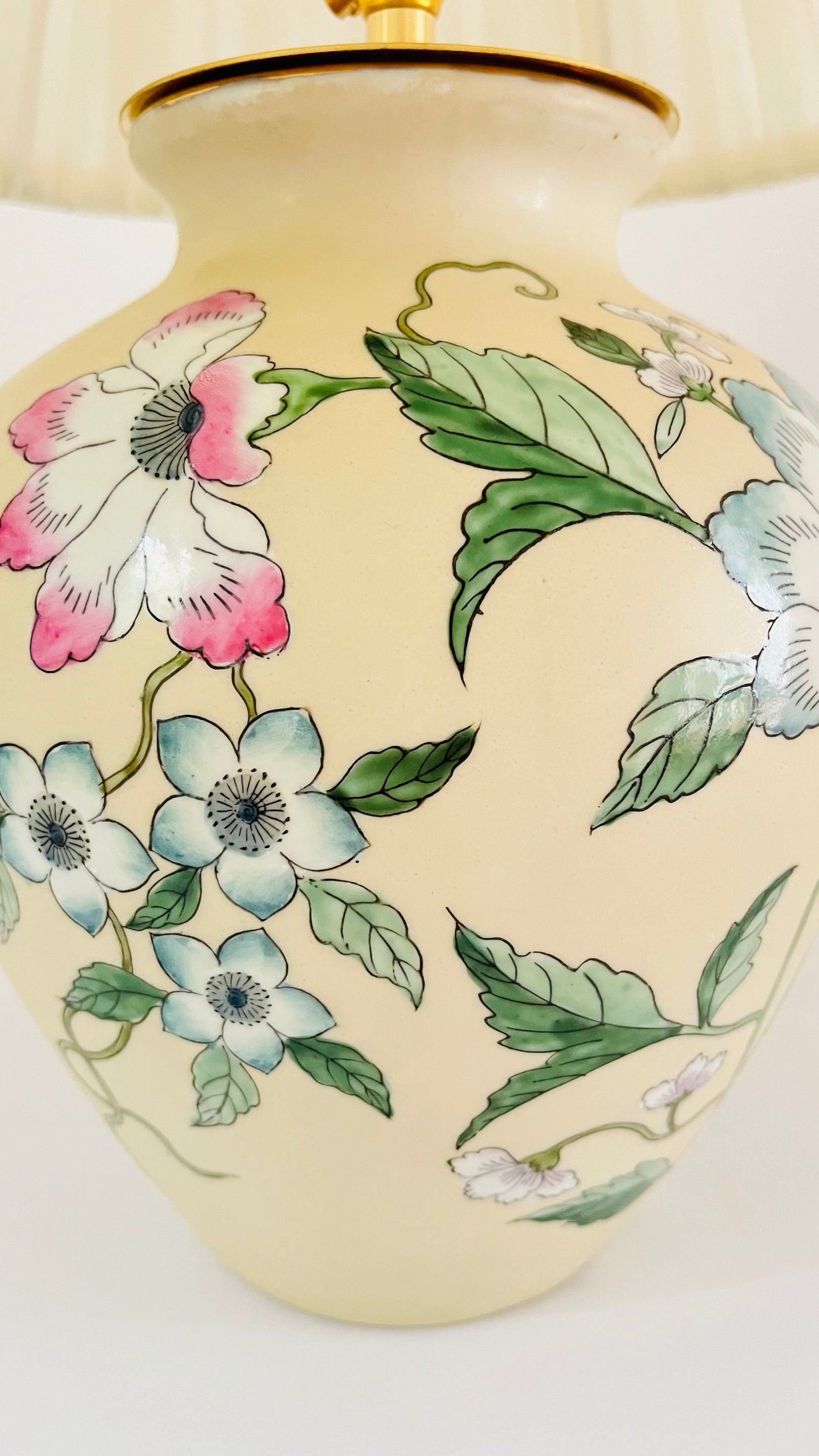 Antique Summer Flower Lamp