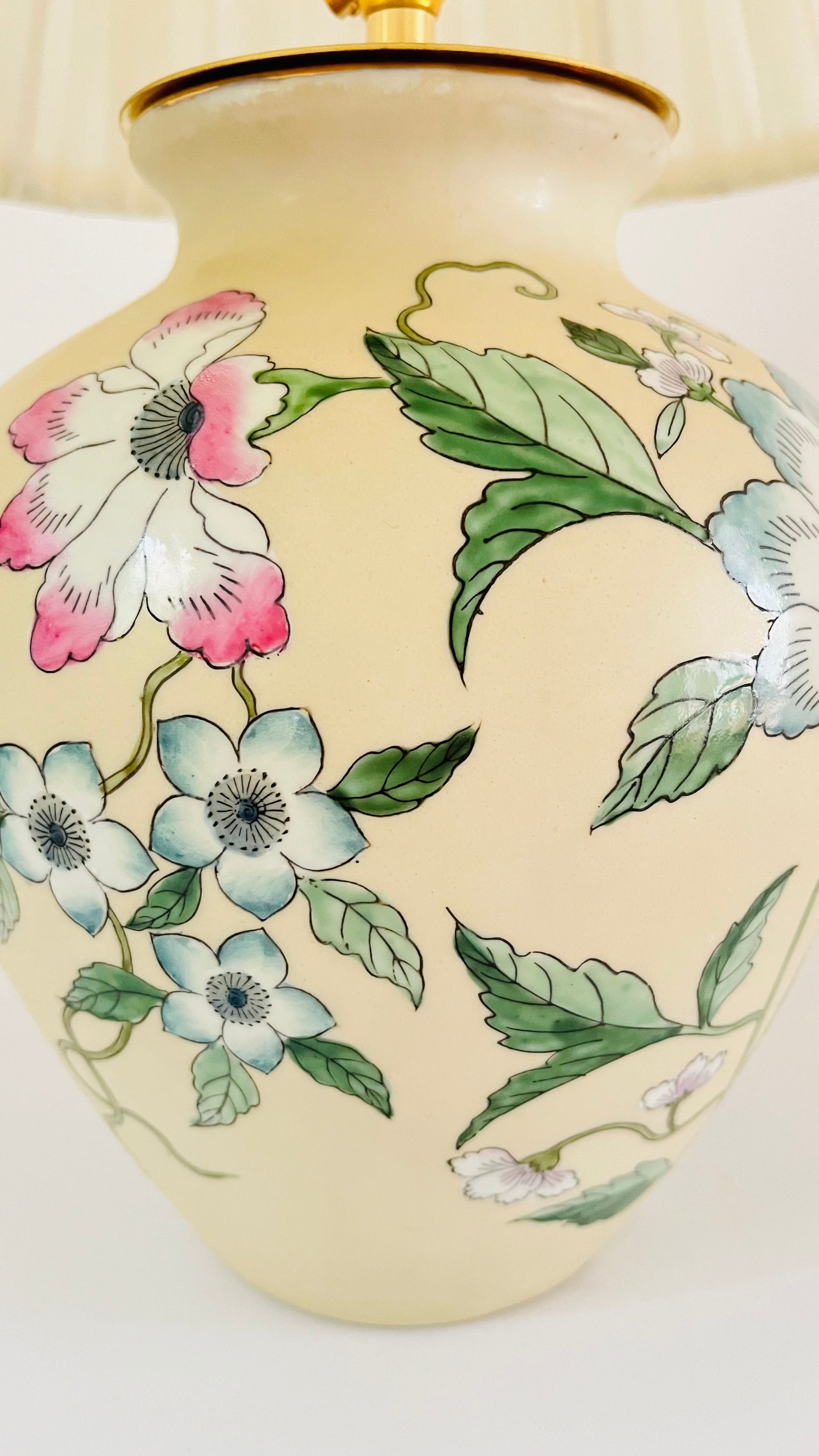 Antique Summer Flower Lamp
