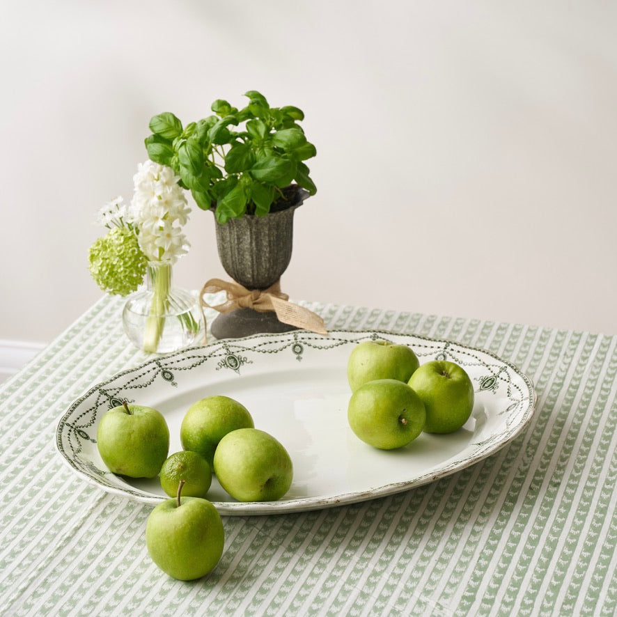 Wye Green Tablecloth