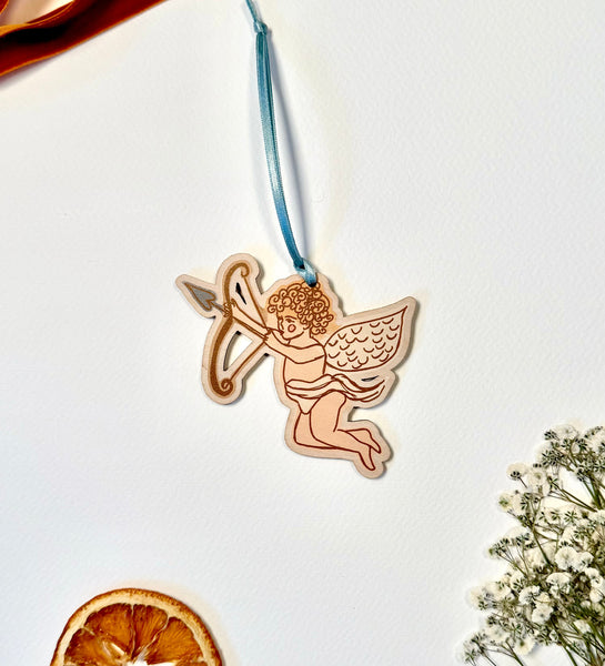 Cherub with Bow and Arrow Christmas Decoration PRE-ORDER