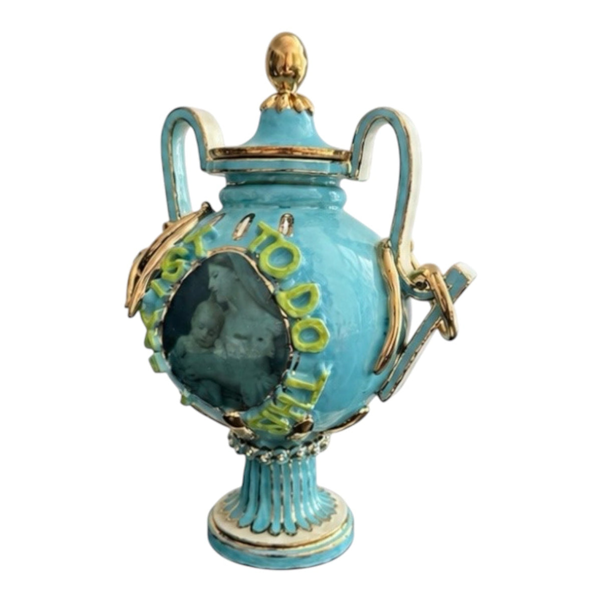 I Exist To Do This Vase