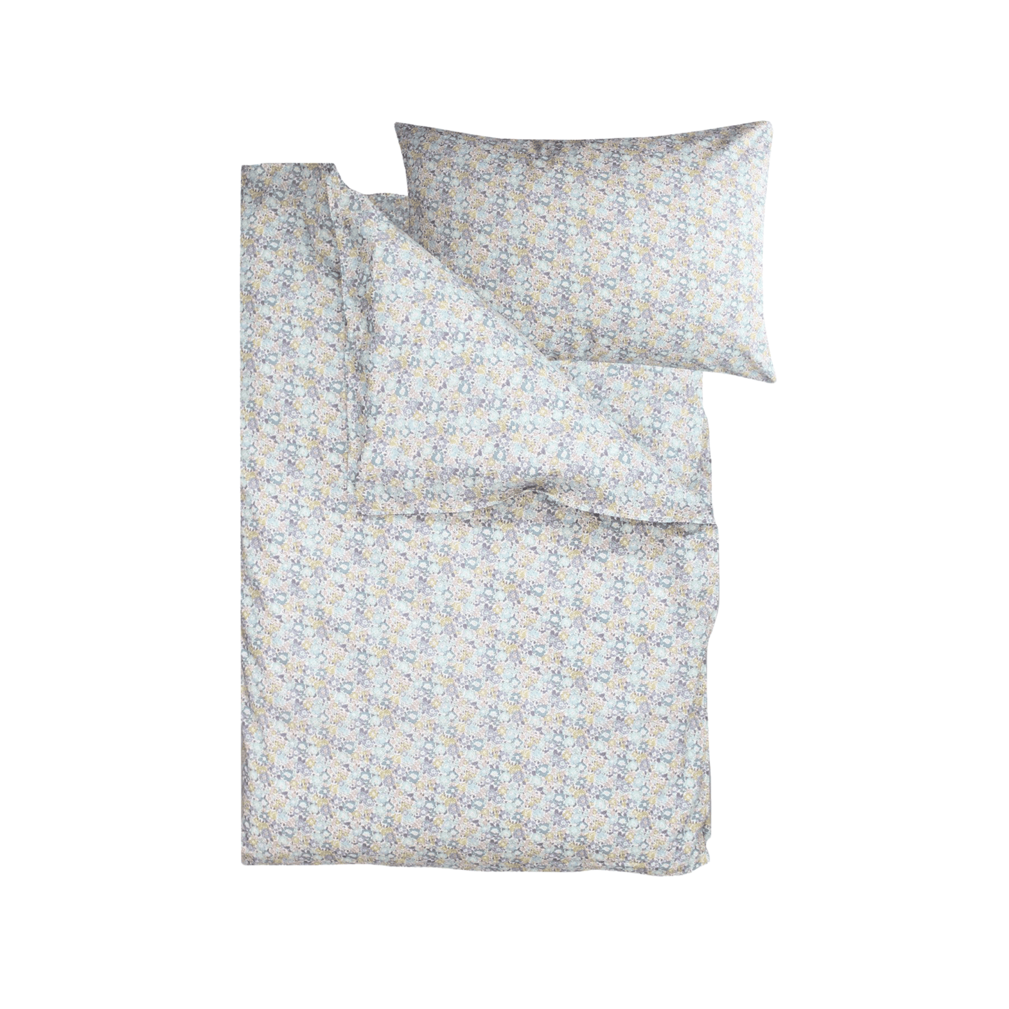 Duvet Set Made With Liberty Fabric Michelle Sea Green