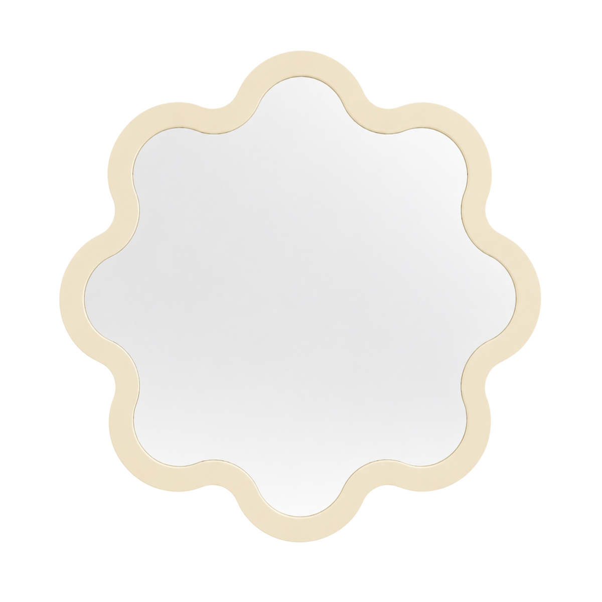 Organic Small Bathroom Round Mirror – Hvyli Round Small