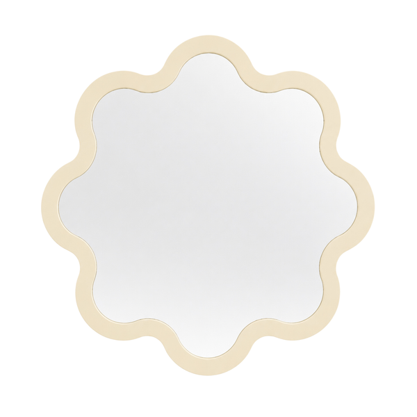 Organic Small Bathroom Round Mirror – Hvyli Round Small
