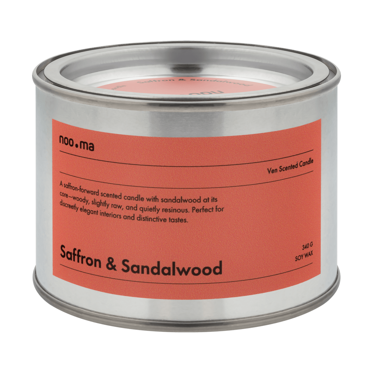 Ven Scented Candle - Saffron & Sandalwood