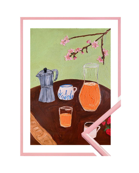 Late Breakfast Fine Art Print