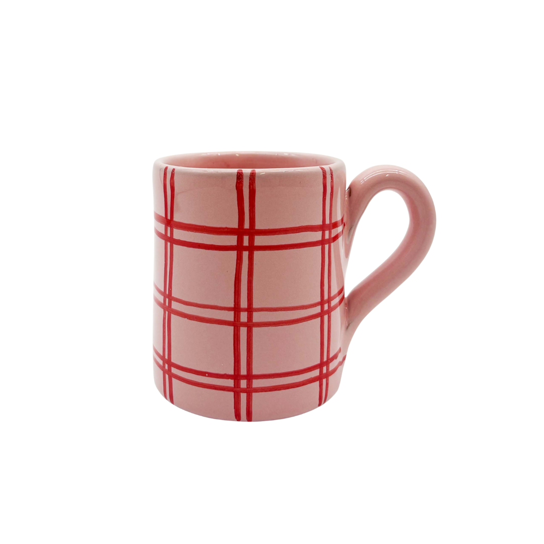 Gingham Mug