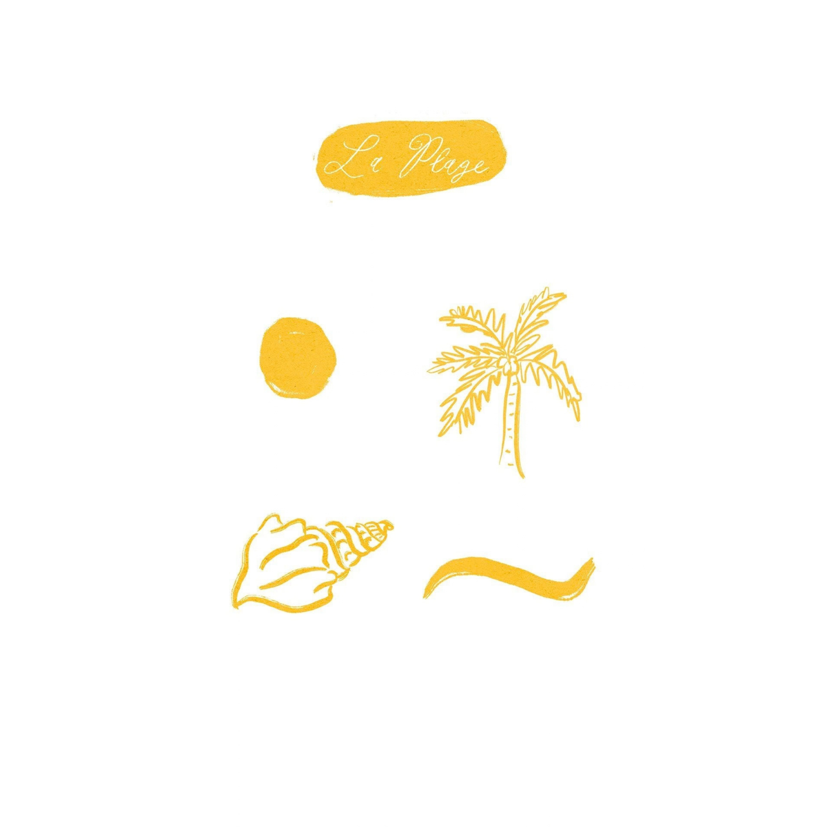 La Plage Print
