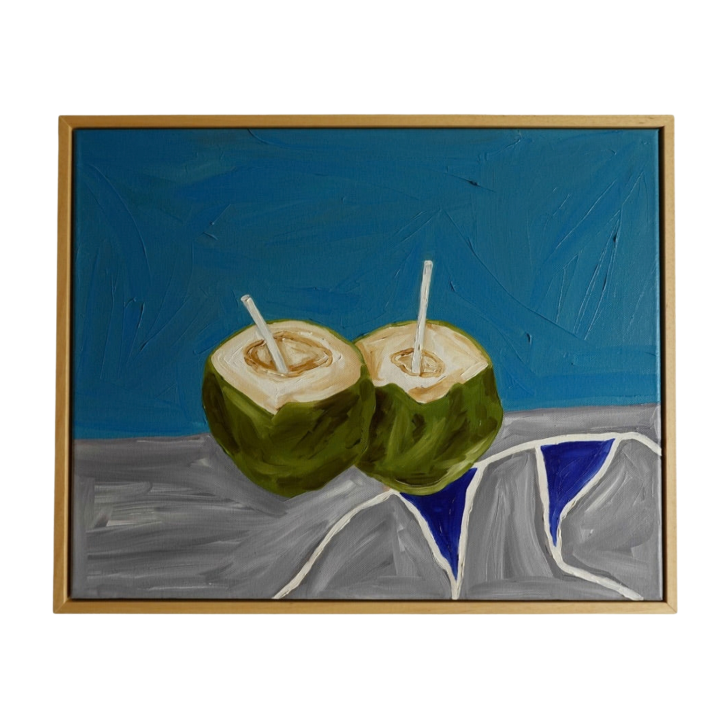 Foot in the Sand Painting