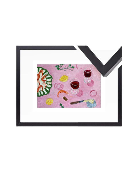 Snack After the Beach Fine Art Print