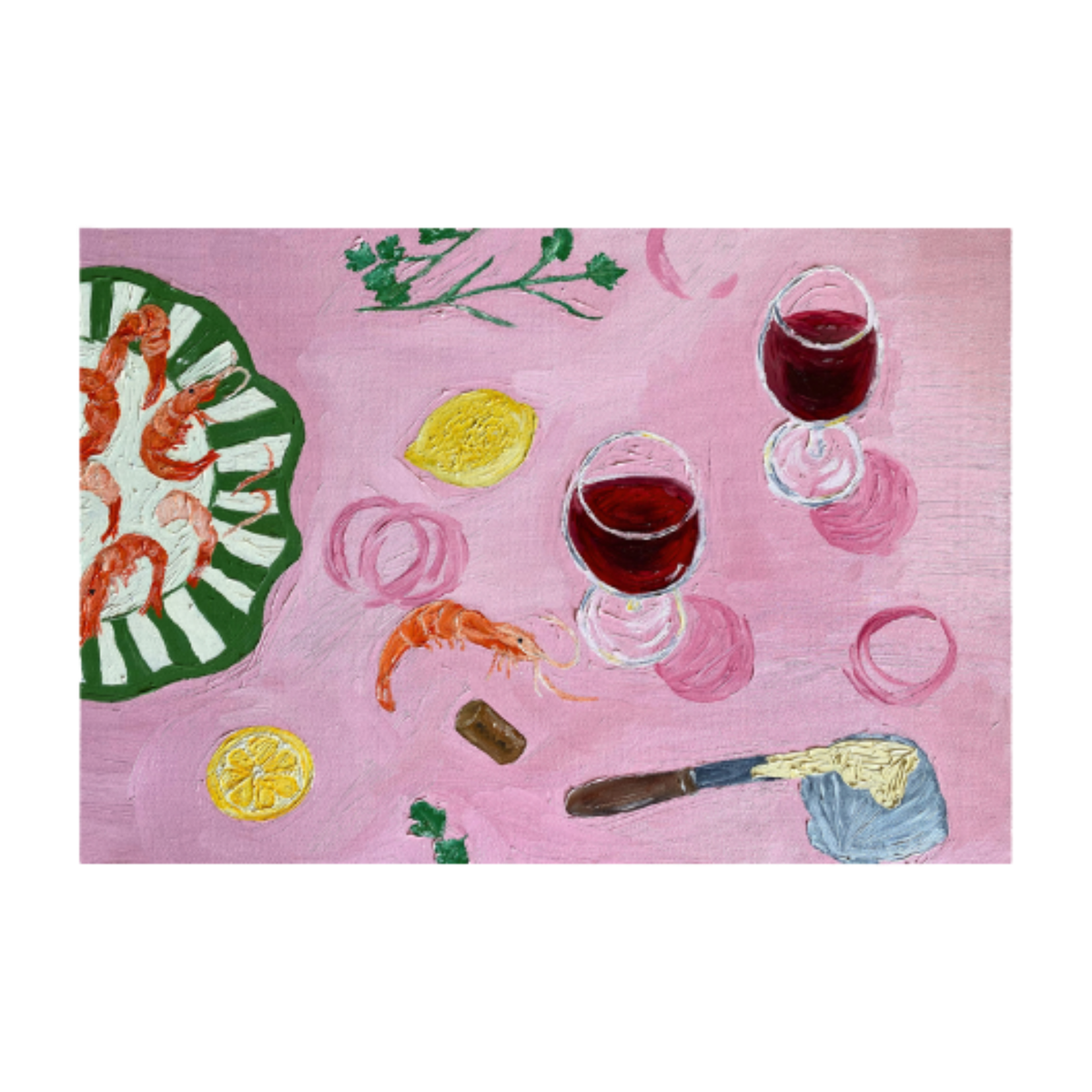Snack After the Beach Fine Art Print