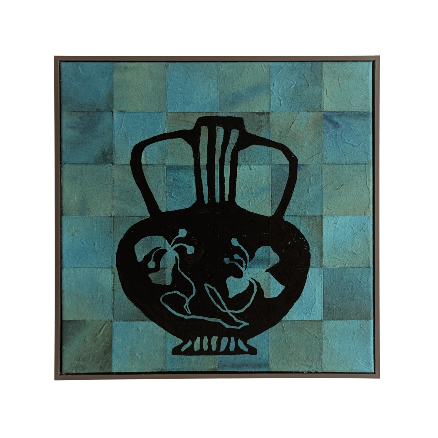 Vase With Two Flowers Artwork