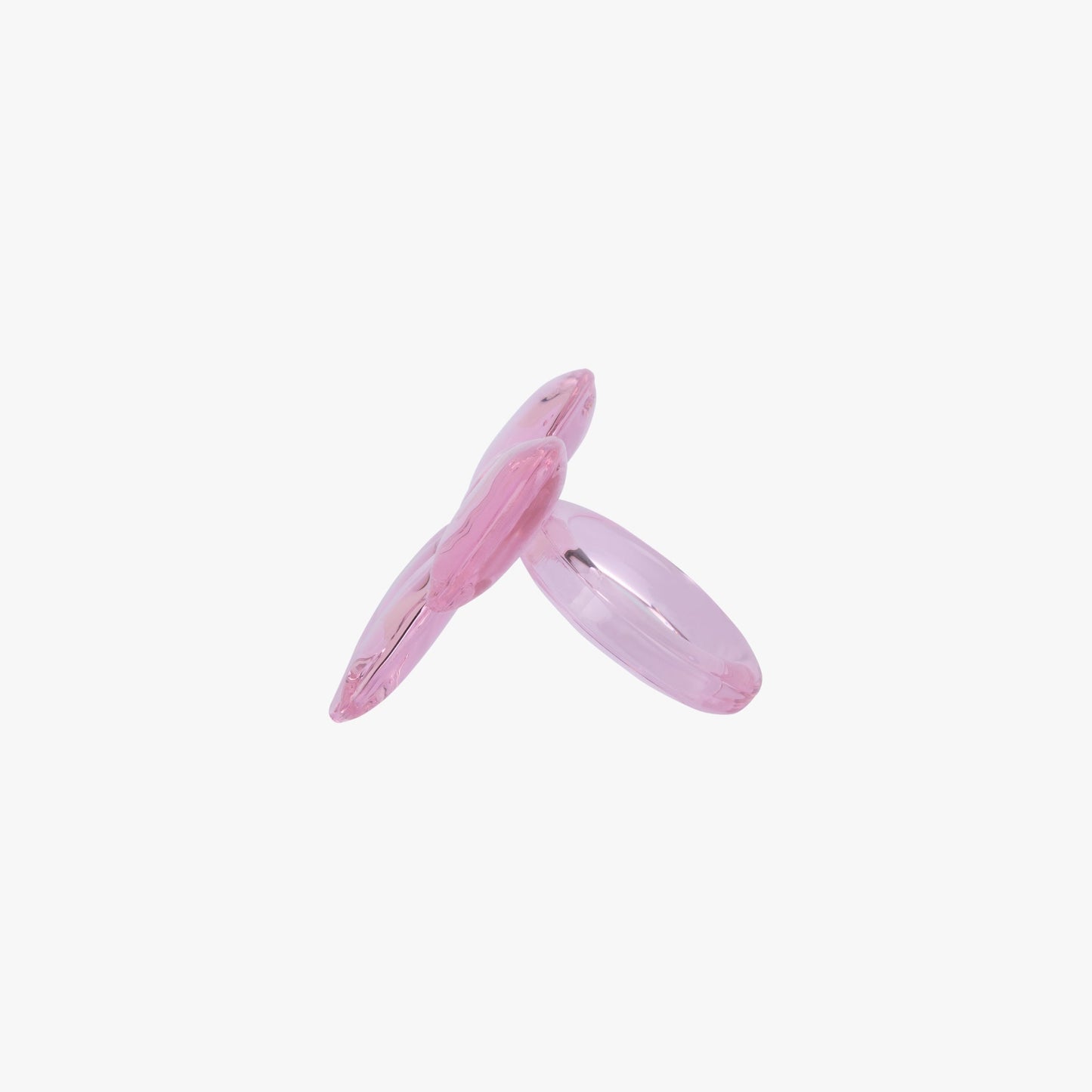 Bow Napkin Ring Pink Set of Four