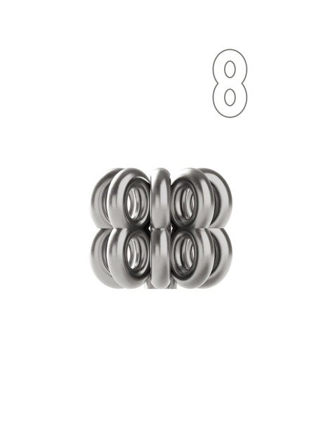 Digit Candle Holder Eight