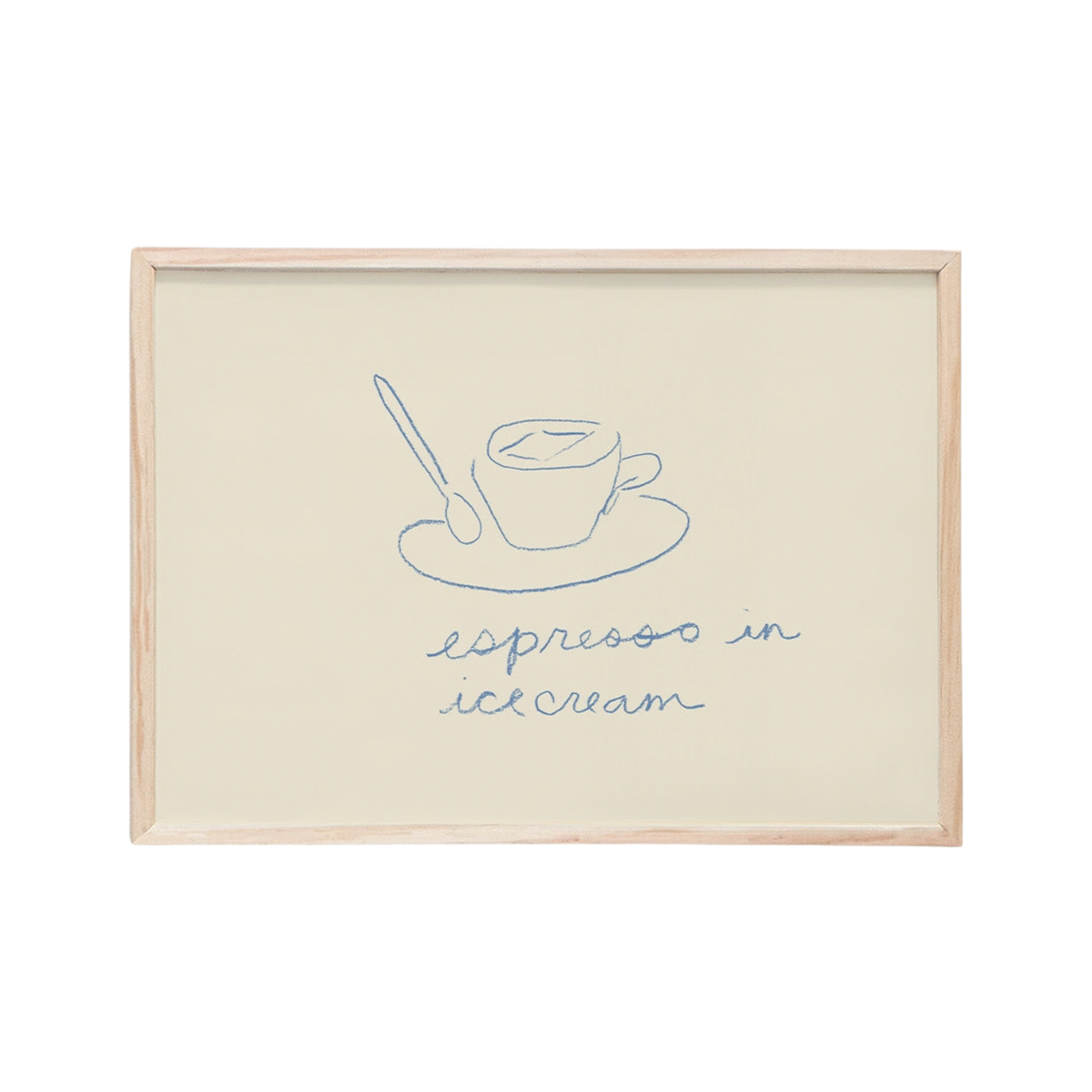 Espresso in Ice Cream Mini Art Print