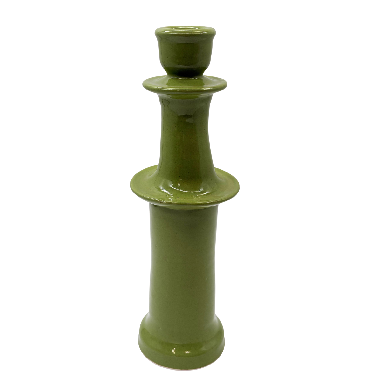 Tall Ceramic Candlestick