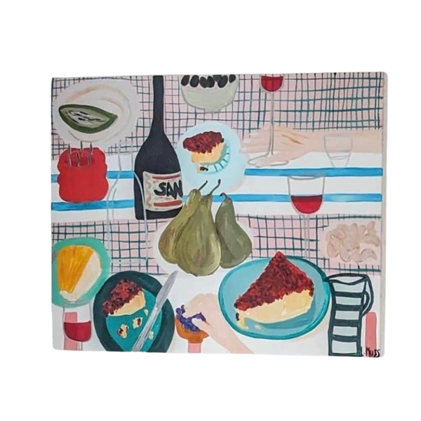 Long Summer Lunch - Giclee Print
